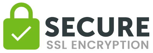 Secure SSL Encryption lock logo